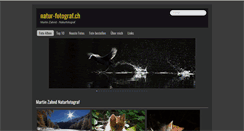 Desktop Screenshot of natur-fotograf.ch