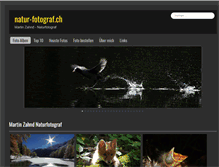 Tablet Screenshot of natur-fotograf.ch